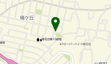 【予約制】akippa 楠ケ丘駐車場の地図画像