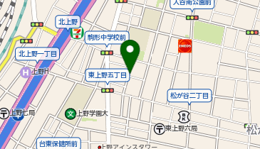 【予約制】akippa 小林邸_北上野駐車場の地図画像