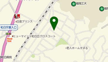 【予約制】akippa 和白東3丁目駐車場の地図画像