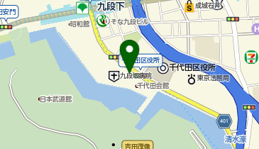 【予約制】akippa NPC24H千代田会館パーキング【平日限定】の地図画像