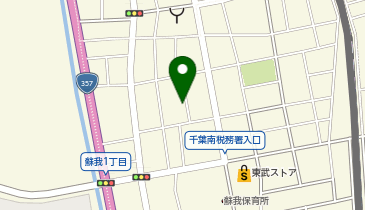 【予約制】akippa 蘇我1814駐車場の地図画像