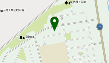 【予約制】akippa 共栄町4-7-32駐車場の地図画像