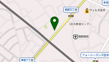 【予約制】akippa ピエ・タテール柏町駐車場の地図画像