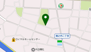 【予約制】akippa 【オートバイ専用】堀之内1-20駐車場【6-1】の地図画像