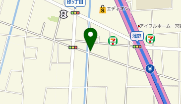 【予約制】akippa 一宮市浅野大曲り駐車場の地図画像