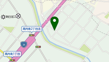 【予約制】akippa 高月北2丁目駐車場の地図画像