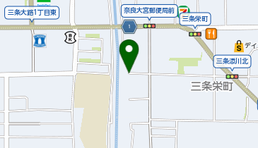 【予約制】akippa アクール栄町第2駐車場の地図画像