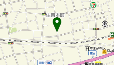 【予約制】akippa ショウワパーク住吉本町第3駐車場【バイク専用】の地図画像