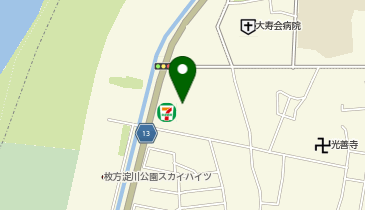【予約制】akippa #出口2-23駐車場の地図画像