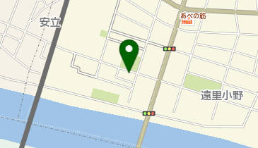 【予約制】akippa *月極:大阪市住吉区清水丘3丁目7駐車場の地図画像