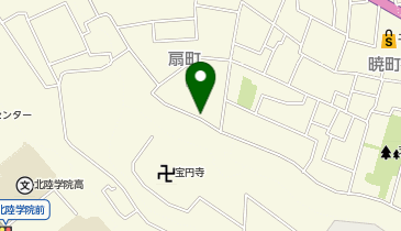 【予約制】akippa 扇町駐車場(兼六園徒歩10分)の地図画像