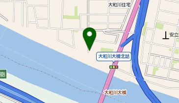 【予約制】akippa Superjpm 大和川住宅第1の地図画像