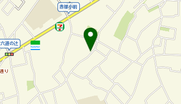 【予約制】akippa 赤塚6丁目 杉浦宅あきっぱ駐車場の地図画像