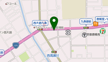 【予約制】akippa アクアプレイス京都洛南2の地図画像