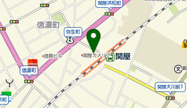 【予約制】akippa 関屋駅北口駐車場の地図画像