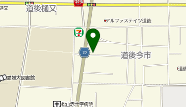 【予約制】akippa ルメン道後の地図画像