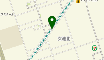 【予約制】akippa 女池駐車場(2)の地図画像