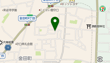 【予約制】akippa ●澤井モータープールの地図画像