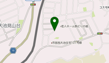 【予約制】akippa 市営西大池住宅駐車場【102号棟前】の地図画像