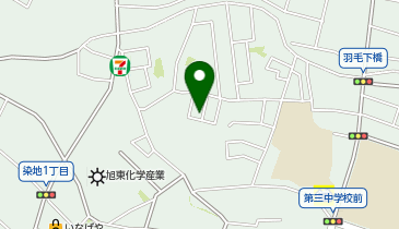 【予約制】akippa 染地2丁目14☆アキッパ駐車場の地図画像