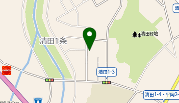 【予約制】akippa 清田S駐車場の地図画像