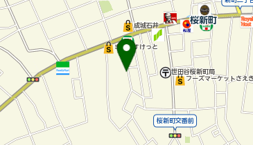 【予約制】akippa コート桜町駐車場の地図画像