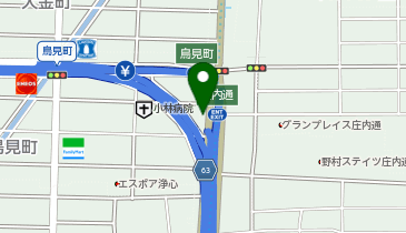 【予約制】akippa 庄内通2丁目駐車場の地図画像