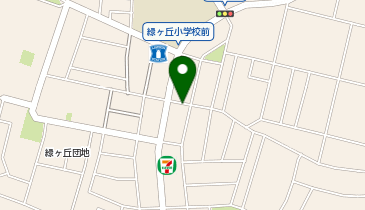 【予約制】akippa 緑ヶ丘1丁目パーキングの地図画像