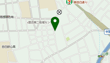【予約制】akippa 中落合4-8-28駐車場の地図画像