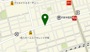 【予約制】akippa 平塚1-22-26 アキッパ駐車場【機械式】の地図画像