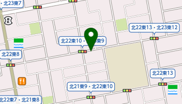 【予約制】akippa 東区北二十二条東駐車場【2】の地図画像