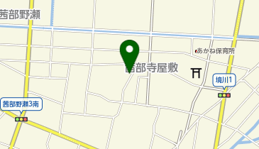 【予約制】akippa 茜部寺屋敷3丁目駐車場の地図画像