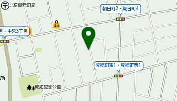 【予約制】akippa 朝日町1丁目2-5駐車場の地図画像