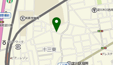 【予約制】akippa 十三東3丁目個人宅駐車場【バイク専用】の地図画像