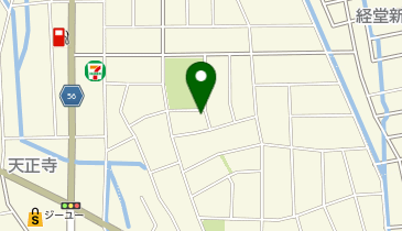 【予約制】akippa 富山市町村1-38駐車場の地図画像