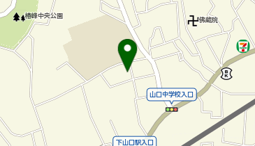【予約制】akippa 山口1376N宅あきっぱ駐車場の地図画像