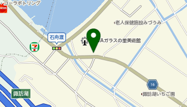 【予約制】akippa 【諏訪湖の花火】8/15アキッパ SUWAガラスの里 マイクロ・キャンピング臨時駐車場の地図画像