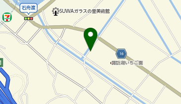 【予約制】akippa 【諏訪湖の花火】8/15アキッパ 諏訪市豊田 神源水臨時駐車場?の地図画像