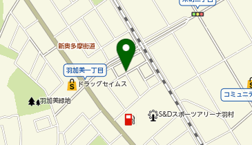 【予約制】akippa 羽加美駐車場【25】の地図画像