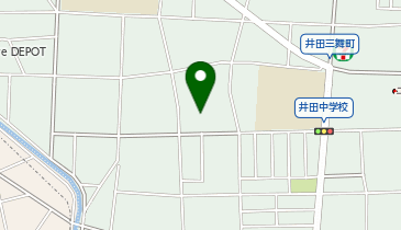 【予約制】akippa 井田杉山町M宅あきっぱ駐車場の地図画像