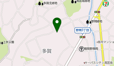 【予約制】akippa 徳丸邸_多賀1丁目駐車場の地図画像