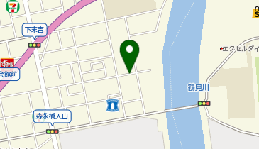 【予約制】akippa 鶴見区下末吉駐車場の地図画像