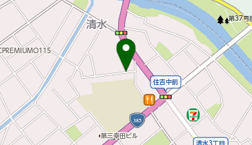 【予約制】akippa 中尾邸_清水1丁目駐車場の地図画像