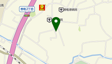 【予約制】akippa 香椎4丁目10田代邸☆駐車場の地図画像