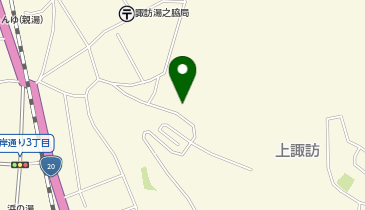 【予約制】akippa 湯の脇ベース 駐車場の地図画像