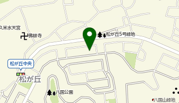 【予約制】akippa ◇松が丘1丁目K宅あきっぱ駐車場の地図画像