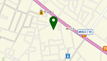 【予約制】akippa 上新井4丁目駐車場の地図画像