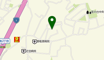 【予約制】akippa 香椎3丁目40O邸☆駐車場の地図画像