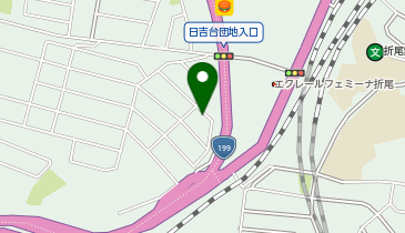 【予約制】akippa 日吉台1-6 (1)番 田北邸アキッパ駐車場【1】の地図画像