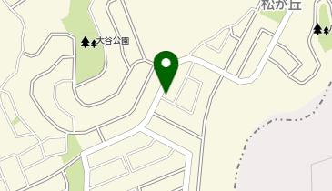 【予約制】akippa ◇松が丘2丁目太田宅あきっぱ駐車場の地図画像